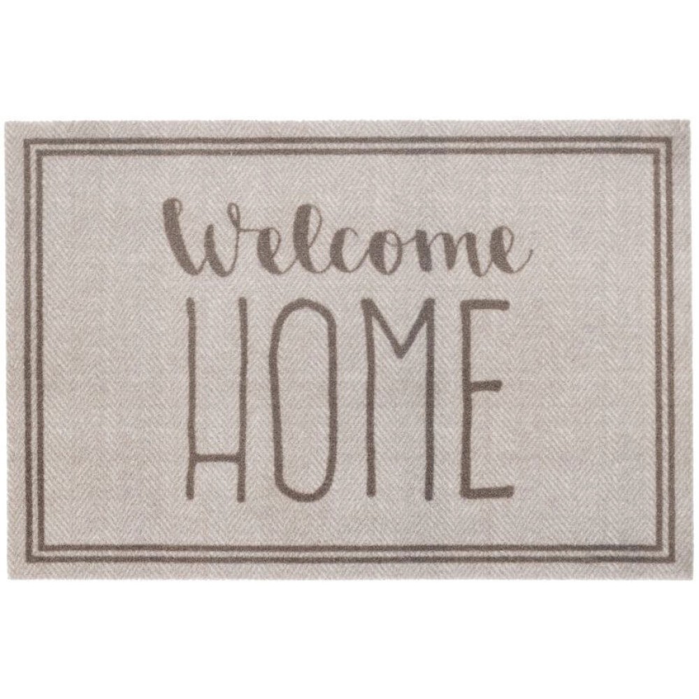 Χαλάκια εισόδου Mondial 062 welcome home beige 50x75cm