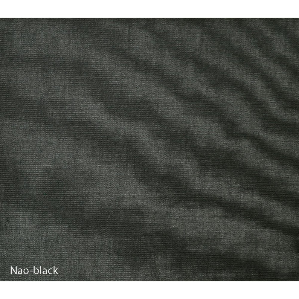 Ύφασμα outdoor μονόχρωμο Nao Black με το μέτρο 