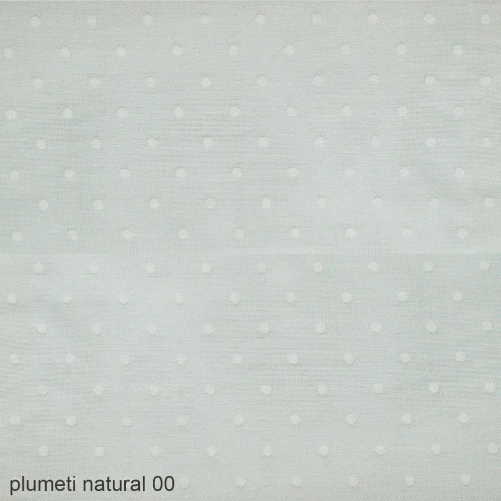 Κουρτίνα πουά Plumetti etamin natural 00
