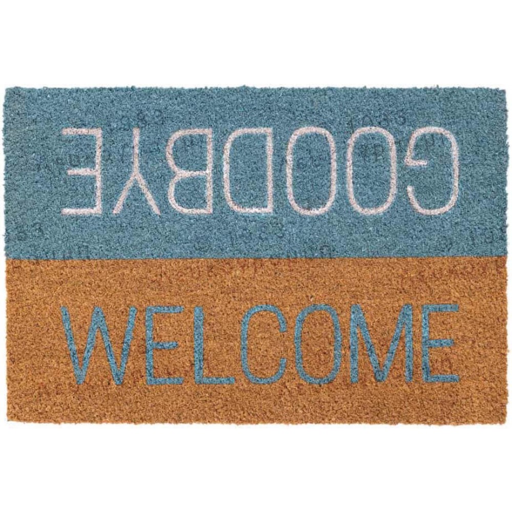 Χαλάκια εισόδου Ruco Print 809 Welcome Goodbye Blue 40x60cm