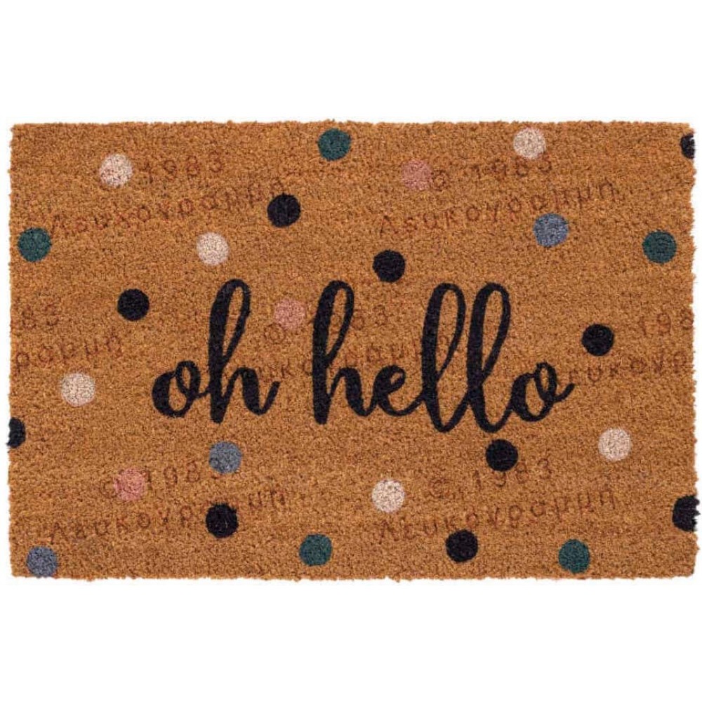 Χαλάκια εισόδου Ruco Print 810 Oh Hello 40x60cm