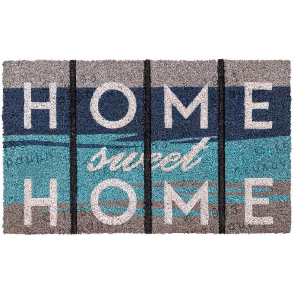Χαλάκια εισόδου Ruco Style 008 Home Sweet Home Blue 45x75cm