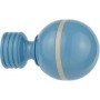 Άκρα-τέρματα κουρτινόξυλων Zogometal color pop 0079 aquamarine grey