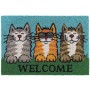 Χαλάκια εισόδου Ruco Print 749 welcome cats 40x60cm