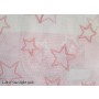 Κουρτίνα εφηβική με το μέτρο Stars light pink 2-2417