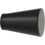 Άκρα-τέρματα κουρτινόξυλων Zogometal architect 4141 black soft touch