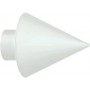 Άκρα-τέρματα κουρτινόξυλων Zogometal color pop 4146 white