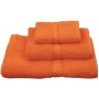 Πετσέτες μονόχρωμες πορτοκαλί Viopros Classic 