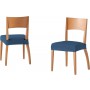 Ελαστικό κάλυμμα καρέκλας Atenas μπλε 50x50
