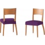 Ελαστικό κάλυμμα καρέκλας Atenas μωβ 50x50