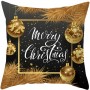 Χριστουγεννιάτικα διακοσμητικά μαξιλάρια με λαμπάκια LED 325 45x45cm 