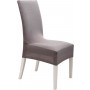 Ελαστικό κάλυμμα καρέκλας κοντό Elegant Γκρι Viopros