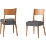 Ελαστικό κάλυμμα καρέκλας Atenas γκρι 50x50