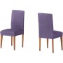 Ελαστικό κάλυμμα καρέκλας με πλάτη Atenas λιλά 50x50x60
