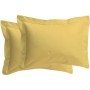 Μαξιλαροθήκες μονόχρωμες Anna Riska Prestige κίτρινες 50x70