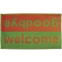 Χαλάκια εισόδου Fashion welcome lime-orange 40x67cm