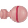 Άκρα-τέρματα κουρτινόξυλων Zogometal color pop 0079 pink fuchsia 