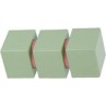 Άκρα-τέρματα κουρτινόξυλων Zogometal color pop 0473 pistacchio pink 