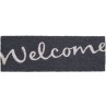 Χαλάκια εισόδου Ruco Print 722 welcome grey 26x75cm