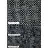 Υφάσματα ζακάρ με το μέτρο Anaconda anthracite 1973