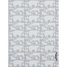 Ύφασμα παιδικό με το μέτρο Zoo grey 2-4096