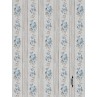 Ύφασμα σταμπάτο εμπριμέ ριγέ Amberley blue 2-4260