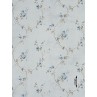 Ύφασμα σταμπάτο εμπριμέ Nicole blue 2-4263