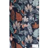 Ύφασμα velvet εμπριμέ με το μέτρο 2-4651 Atzeko Black 2218_1