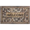 Χαλάκια εισόδου Ecomat 007 welcome framed pebbles 45x75cm