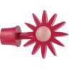 Άκρα-τέρματα κουρτινόξυλων Zogometal color pop 4054 fuchsia pink