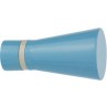 Άκρα-τέρματα κουρτινόξυλων Zogometal color pop 4110 aquamarine grey