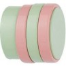 Άκρα-τέρματα κουρτινόξυλων Zogometal color pop 4132 pistacchio pink 