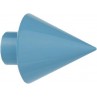 Άκρα-τέρματα κουρτινόξυλων Zogometal color pop 4146 aquamarine