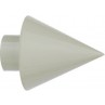 Άκρα-τέρματα κουρτινόξυλων Zogometal color pop 4146 grey
