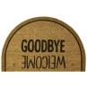 Χαλάκια εισόδου Coco Gold 920 welcome goodbye 40x60cm
