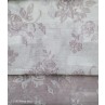 Κουρτίνες σετ γάζα με το μέτρο Floral-Fleria rosa 5987