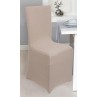 Ελαστικό κάλυμμα καρέκλας μακρύ Elegant Μπεζ Viopros 