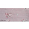 Ύφασμα bebe με το μέτρο Estampada Ositos rosa
