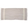 Πετσέτες παρεό με κρόσσια Summer Grey Viopros 100x180