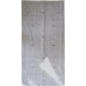 Πετσέτα θαλάσσης Anker grey βελουτέ 85x170cm