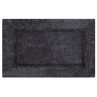 Πατάκια μπάνιου μονόχρωμα Bali dark gray 50x80cm