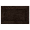 Πατάκια μπάνιου μονόχρωμα Bali deep brown 50x80cm