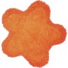 Ταπέτο μπάνιου Viopros Μαργαρίτα Φ50 πορτοκαλί