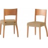 Ελαστικό κάλυμμα καρέκλας Atenas μπεζ 50x50
