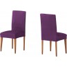 Ελαστικό κάλυμμα καρέκλας με πλάτη Atenas μωβ 50x50x60