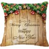 Χριστουγεννιάτικα διακοσμητικά μαξιλάρια με λαμπάκια LED 322 45x45cm 