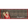 Χαλάκια κουζίνας cook & wash 420 happy wooden spoons 50x150cm