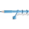 Κουρτινόξυλο μονό by Enis Pastel blue Pencil 0444