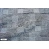 Ύφασμα ζακάρ τετράγωνα Doni 90 black 280cm