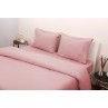 Μαξιλαροθήκες ζεύγος Viopros Flannels 3100 Ροζ 50x70